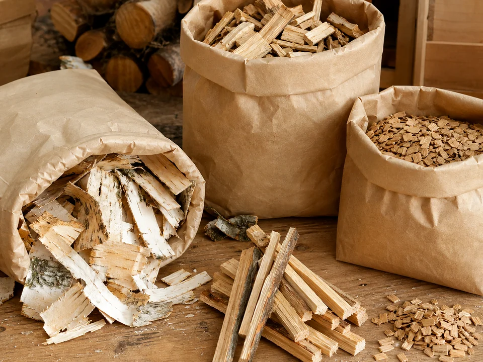Береста для розжига деталь 3